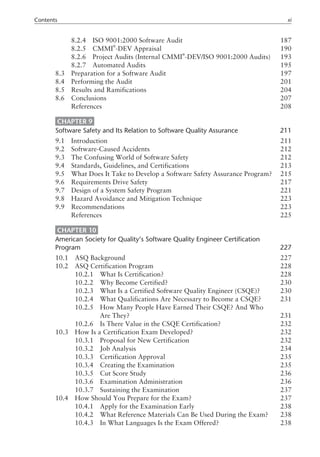 Handbook of Software Quality Assurance 4th ed Edition G. Gordon ...
