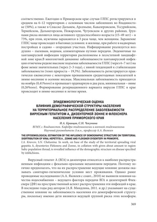 666.актуальные проблемы экспериментальной, профилактической и клинической медицины тезисы докл xii тихоокеан научно практич конф студентов 