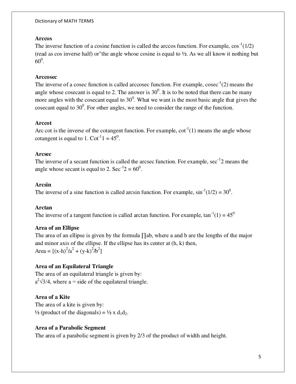 66628563 dictionaryofmathterms