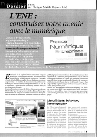 Dossier - Espace Numérique Entreprises, Challenges Haute-Marne
