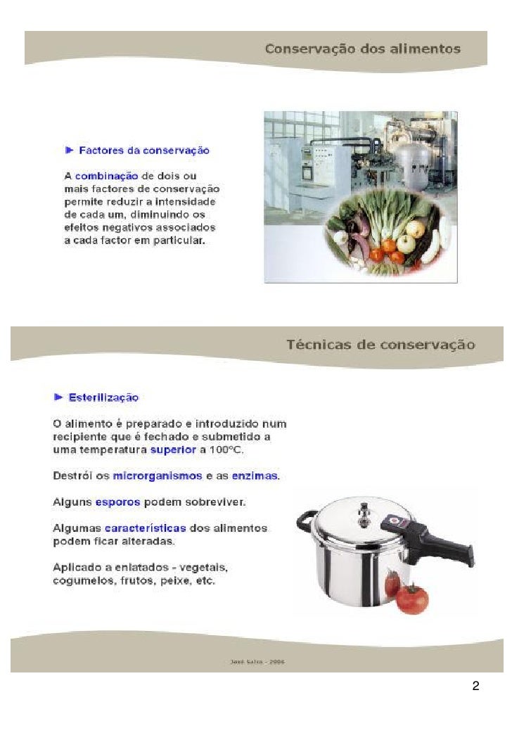AULA 5. Tecnicas de conservação de alimentos.apostila