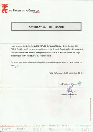 SABC Attestation 1 | PDF