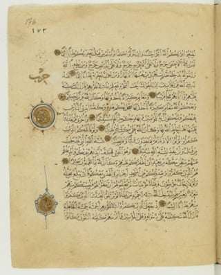 مصحف أثري كتبه ياقوت المستعصمي في شهر الله المحرم عام 668هـ