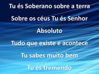 Hino 668 - Tu és Soberano | PPTX