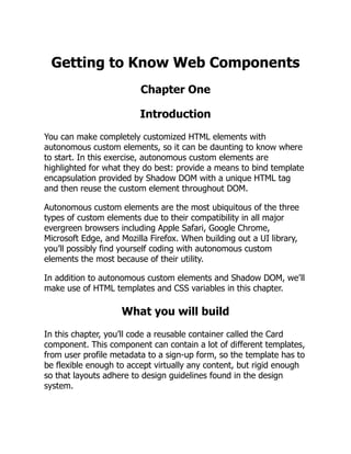 Fullstack Web Components Complete Guide to Building UI Libraries with ...
