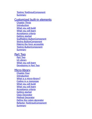 Fullstack Web Components Complete Guide to Building UI Libraries with ...