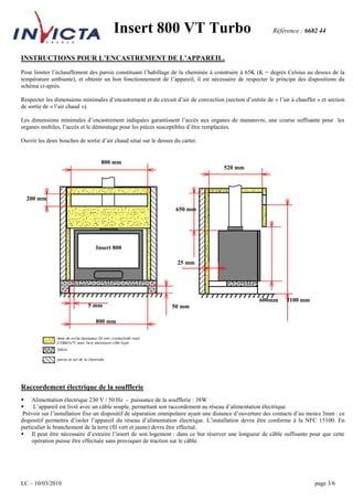 Insert INVICTA REF: 668244 | PDF