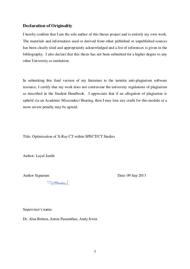 Example of essay with title