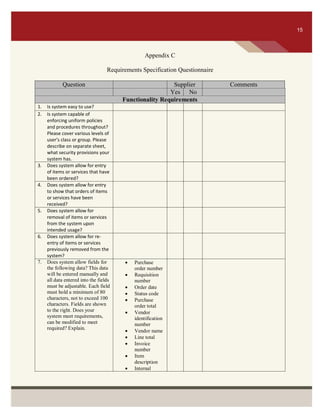 Request For Proposal - Inventory Tracking System | PDF