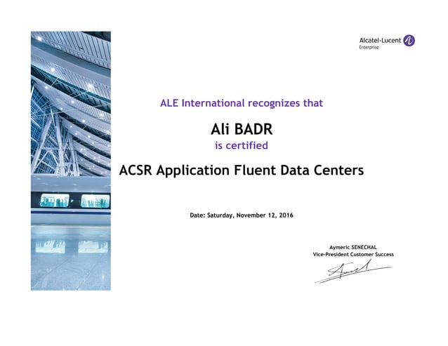 ACSR App Fluent D.Cs