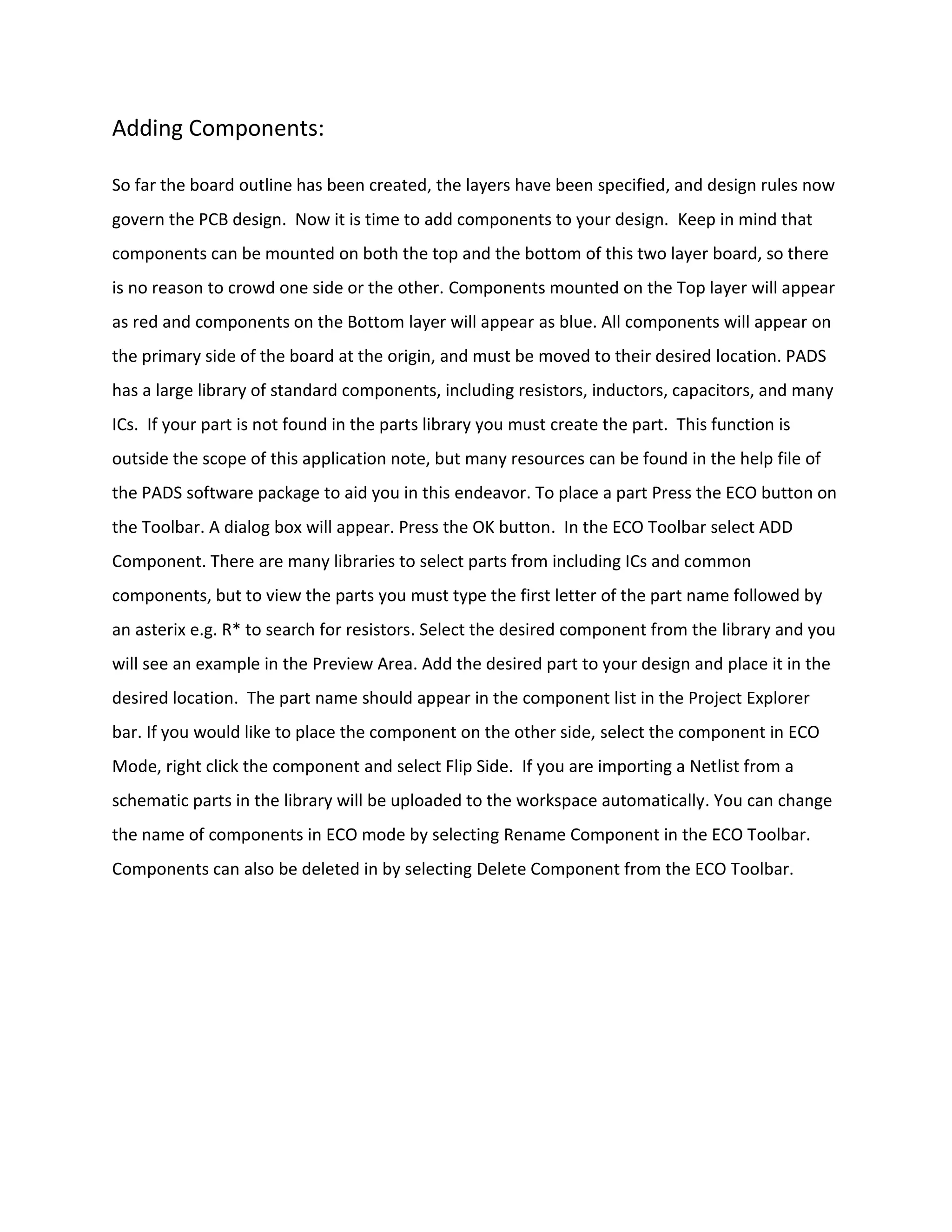 PCB designing in PADS layout | PDF