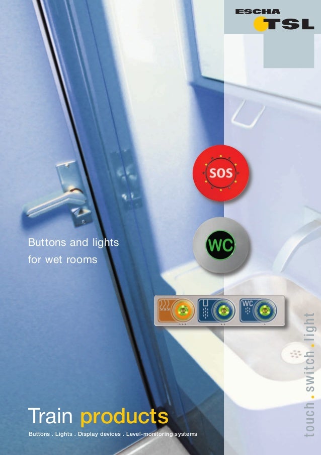 buttons and Lights for Wet Rooms