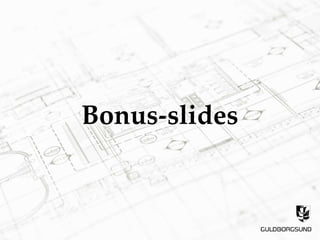 Bonus-slides
 