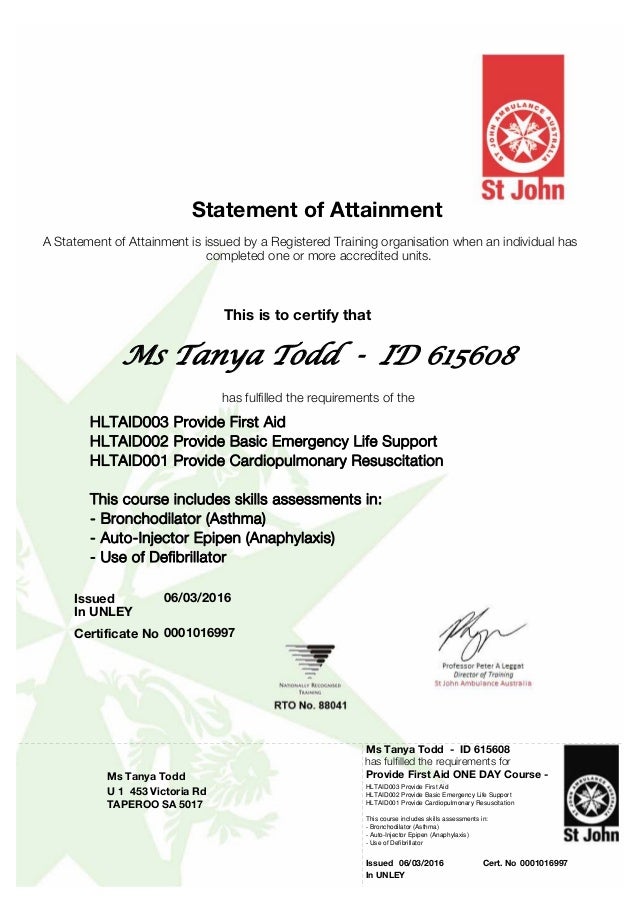 St John Cert HLTAID001 to 3.PDF St John Cert HLTAID001 to 3.PDF