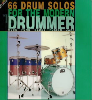 66 drum solos for the modern drummer