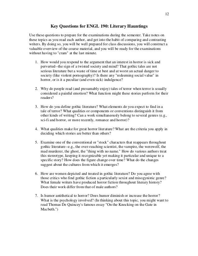 can online peer review assignments replace essays in third essay on scary narrative essay