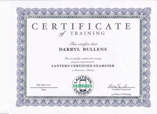 Katana Forensics Lantern Certified Examiner