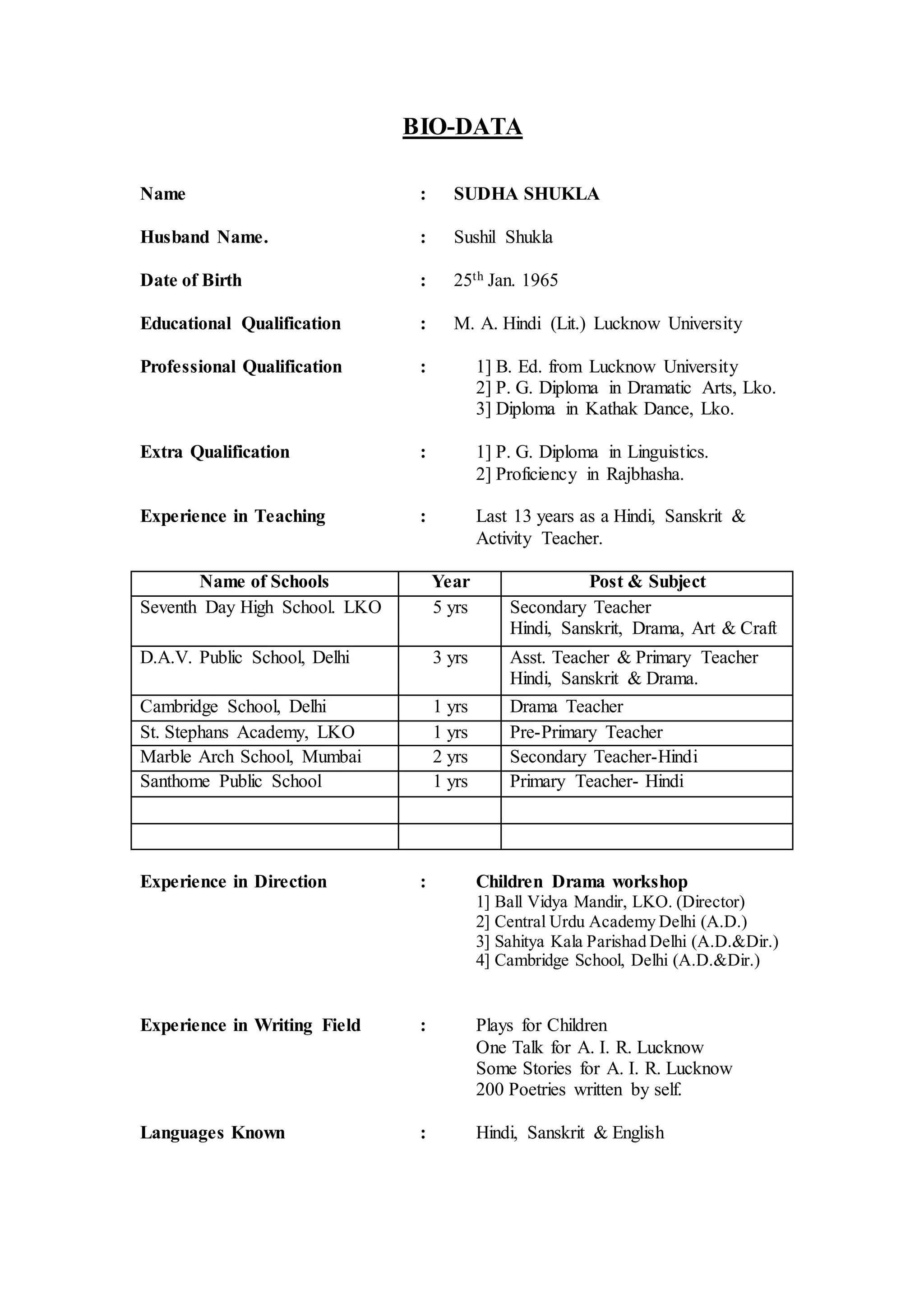 Sudha Shukla Resume DOCX sudha-shukla-resume-docx