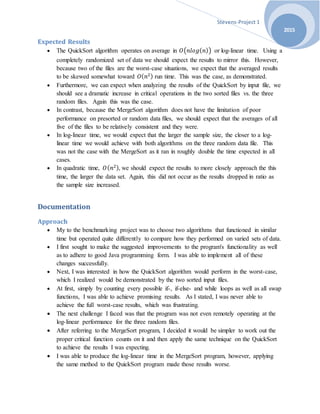 Stevens-Benchmarking Sorting Algorithms | PDF image.