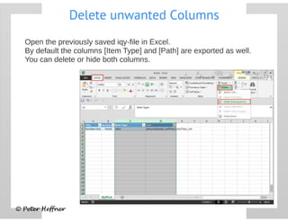 SharePoint Lesson #66: Live Data - List Items in PowerPoint
