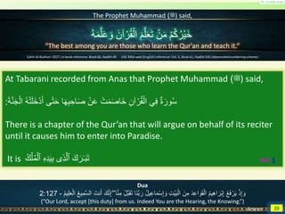 Al Quran (Chapter 67): Surah Al Mulk [The Kingdom] | PDF
