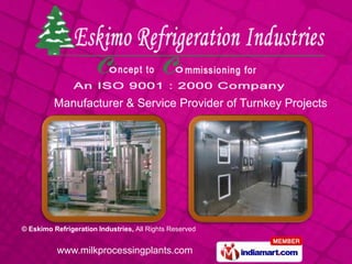 Manufacturer & Service Provider of Turnkey Projects 
