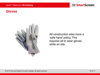 Practical Equipment for Blocklaying | PPTX