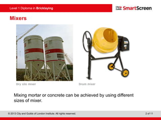 Practical Equipment for Blocklaying | PPTX