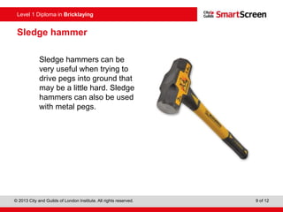 Bricklaying Tools | PPT