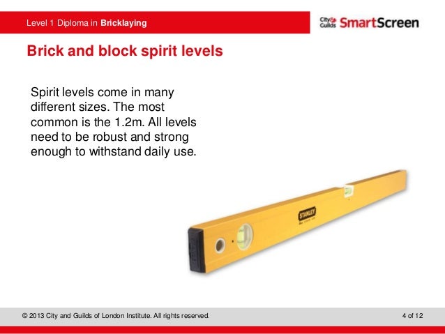 tools needed for bricklaying