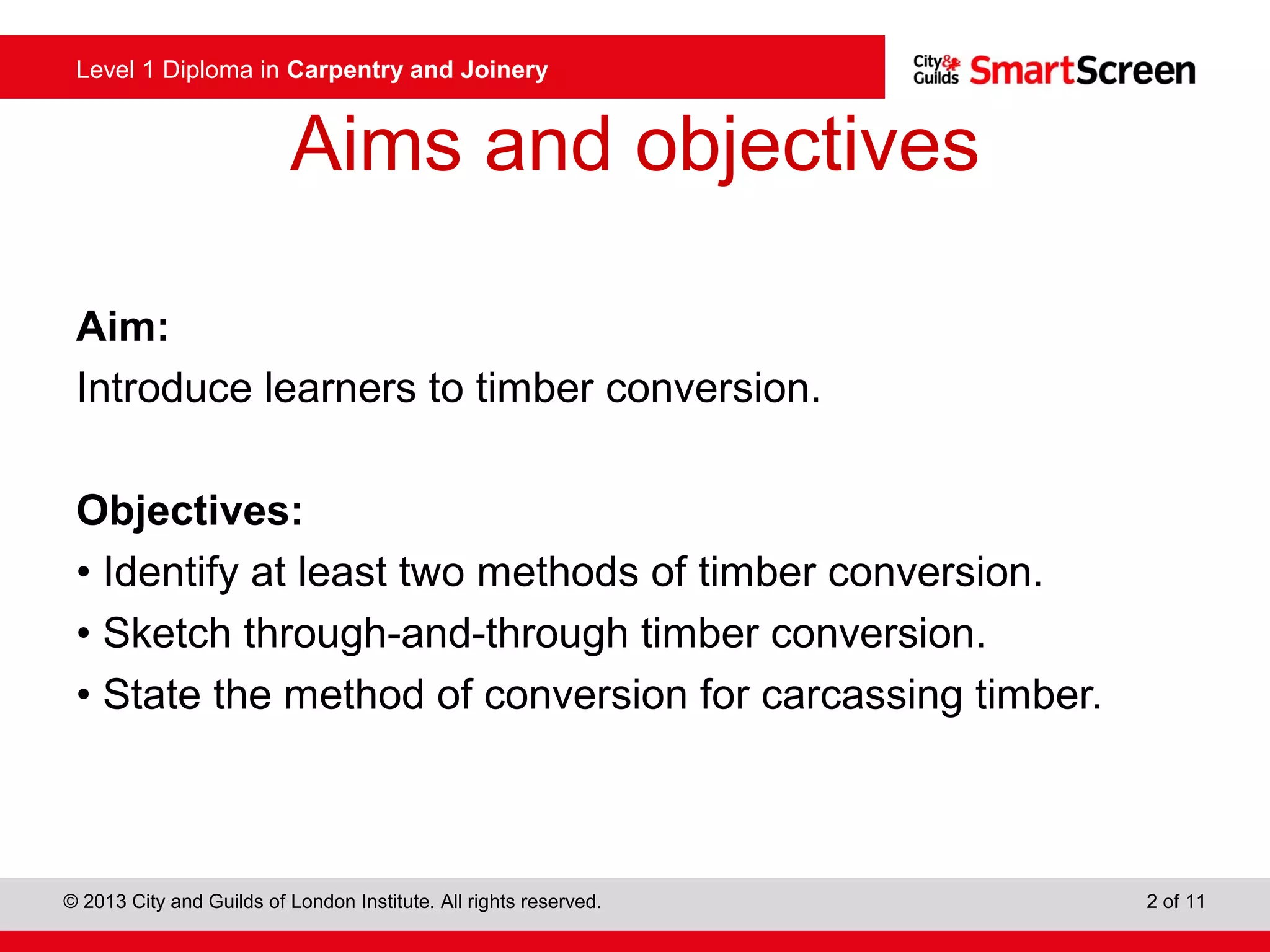 6706 timber conversion | PPT