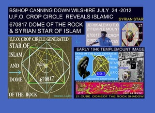 670817 star of islams dome of  the rock generated from bishops canning down wilshire  u.f.o. crop circle