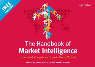 1
The Handbook of Market Intelligence HANS HEDIN, IRMELI HIRVENSALO AND MARKKO VAARNASFREE
eChapter
 