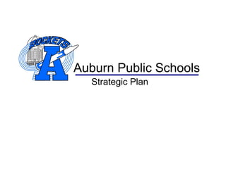 Auburn Public Schools
Strategic Plan
 