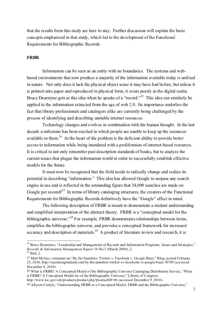 Cataloging Standards