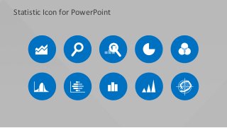 Statistic Icon for PowerPoint
 