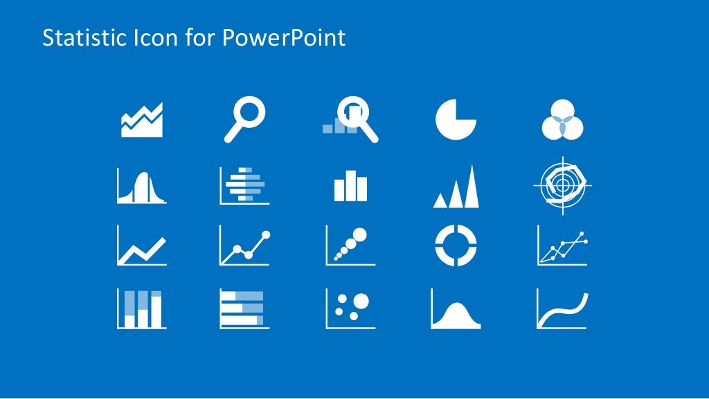 SlideModel - Professional Statistics PowerPoint Icons