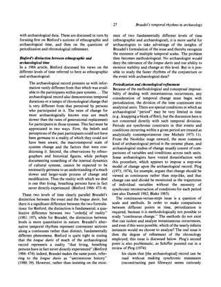 Archaeology Annales and Ethnohistory New Directions in Archaeology 1st ...