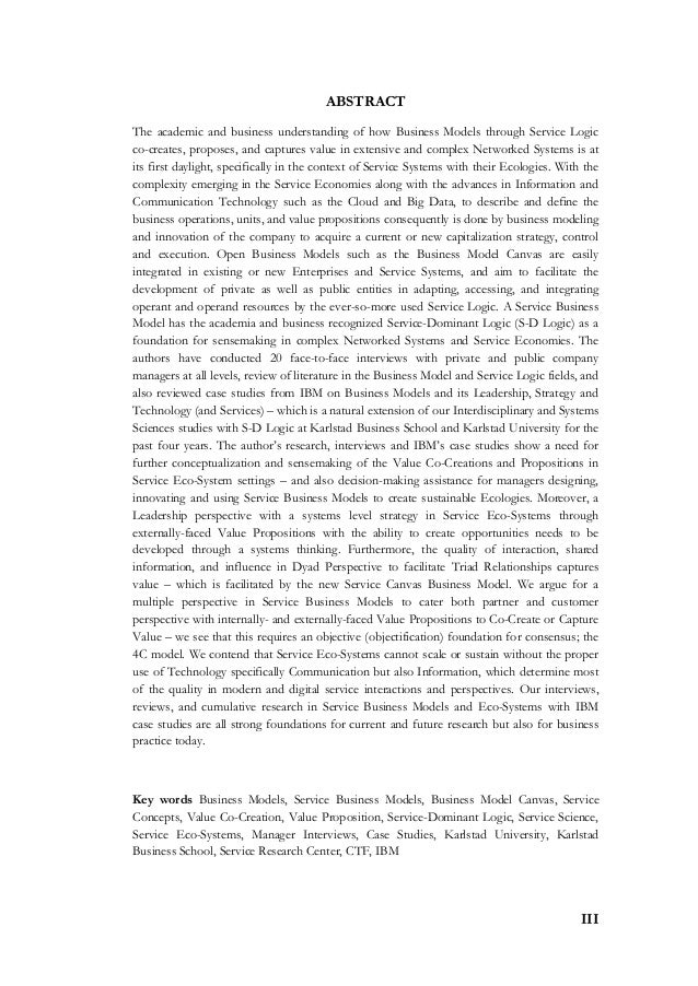 Master thesis sme