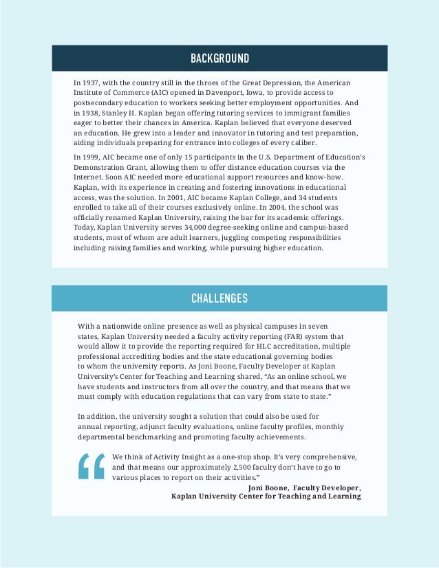 Cima strategic case study kaplan picture