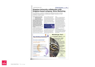 SHINE MARKETING  |  Press coverage
 