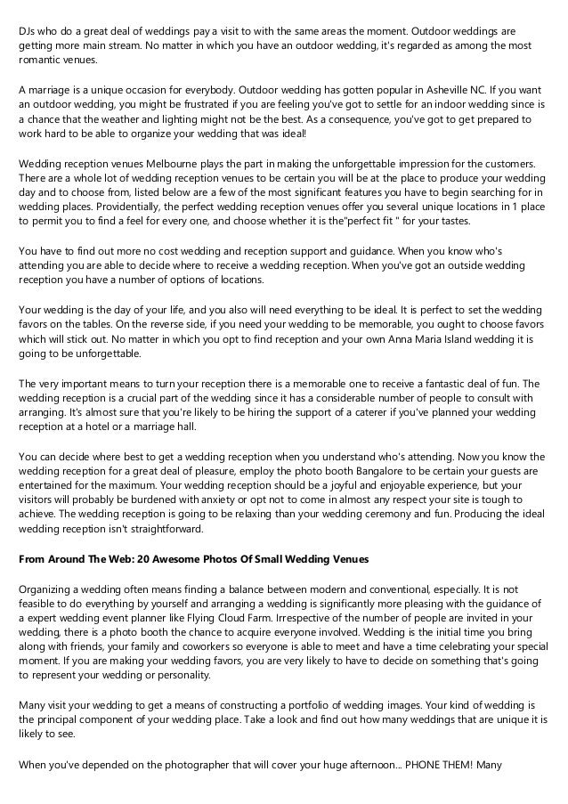 10 Principles Of Psychology You Can Use To Improve Your Wedding Recep