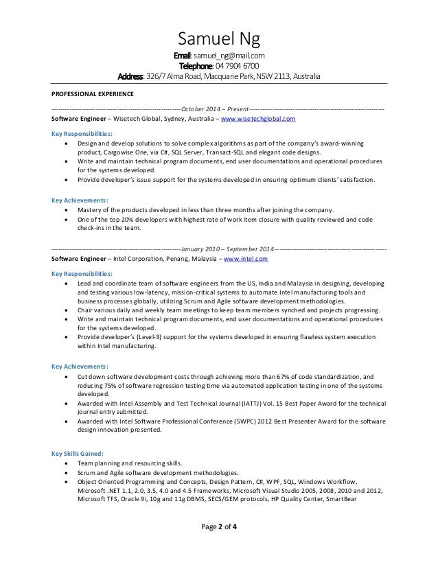 Nunit Experience Resume Nunit Experience Resume