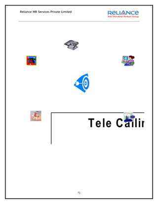 Tele C alling




71
 