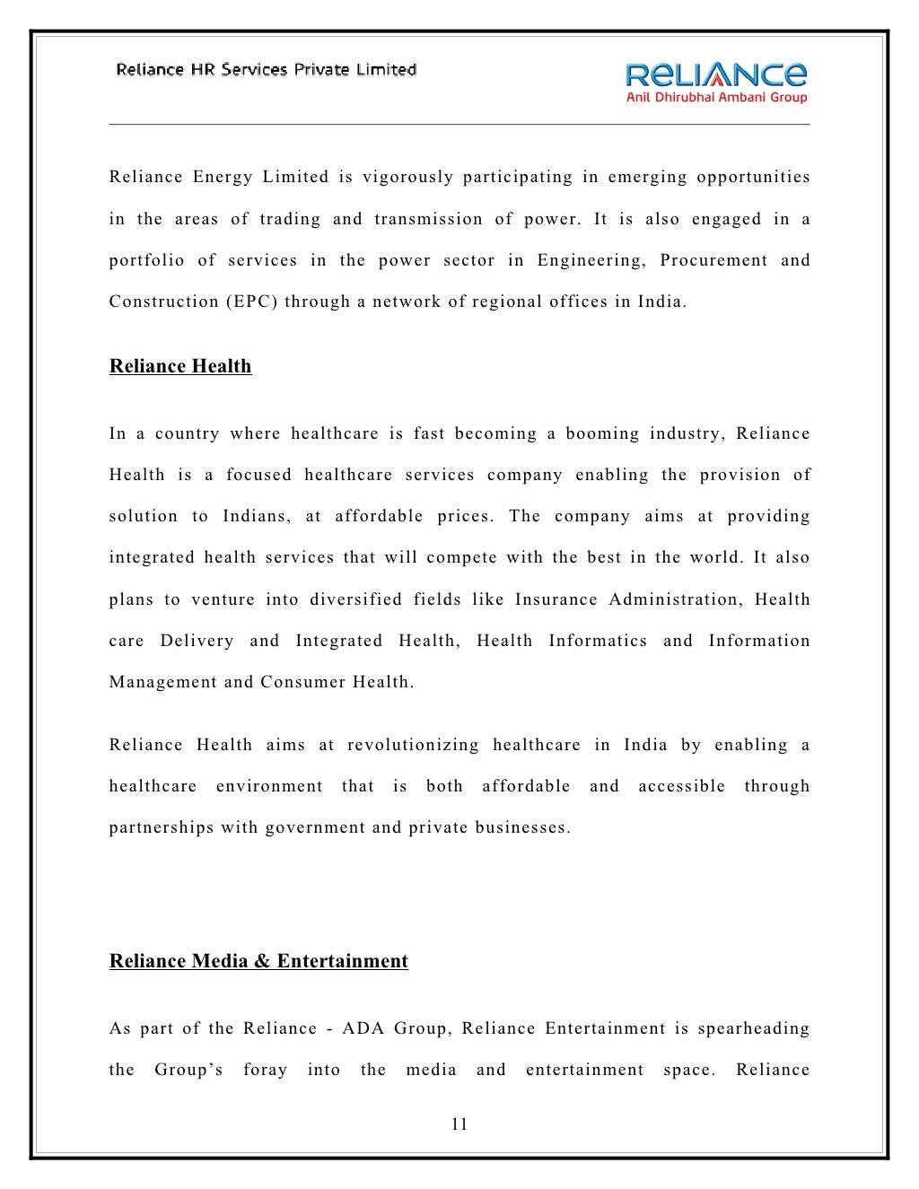 67271548 relianceproject