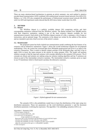 A hybrid approach for text summarization using semantic latent ...