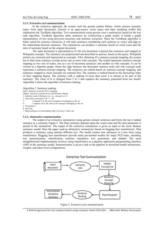 A hybrid approach for text summarization using semantic latent ...