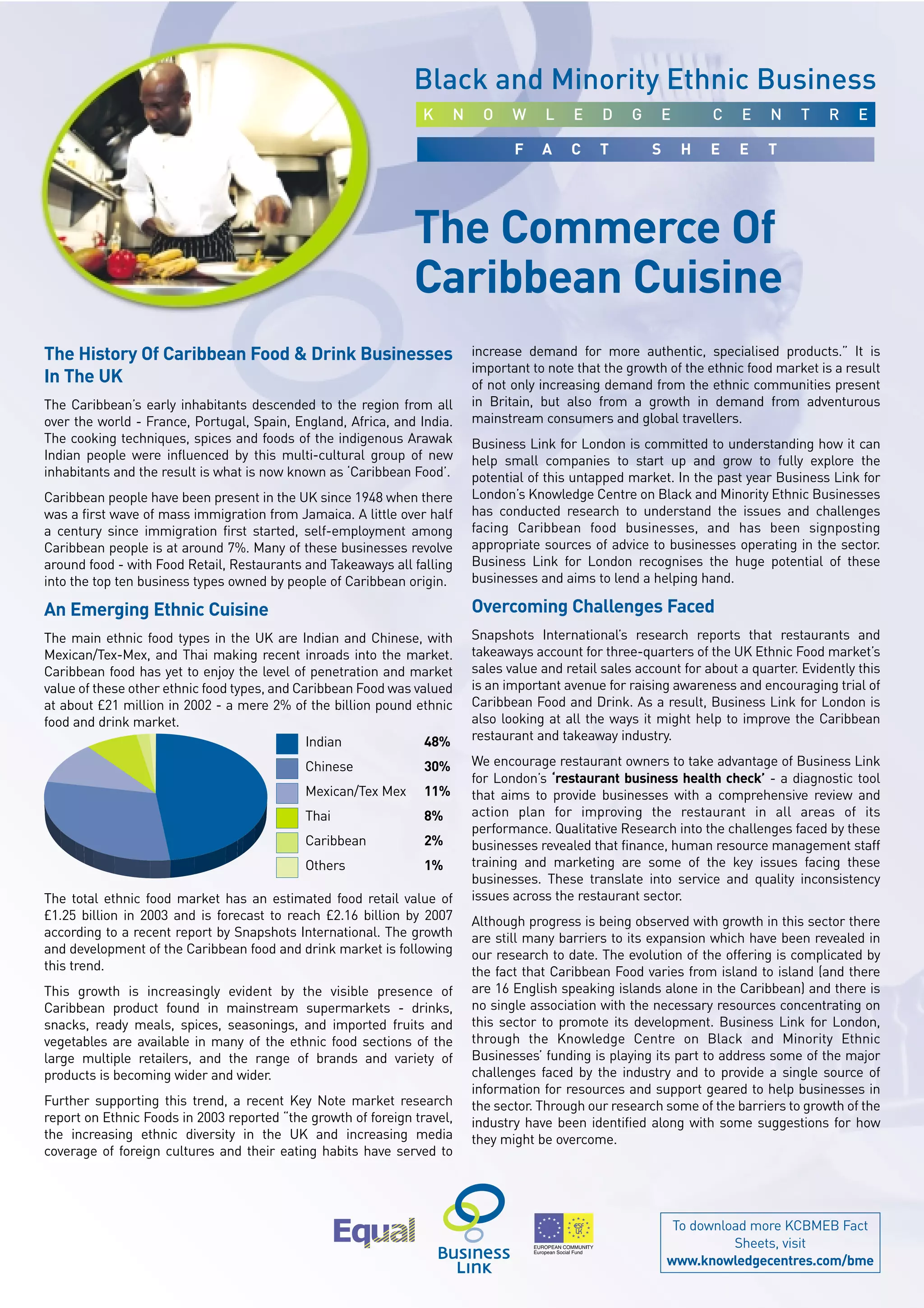 The Commerce of Caribbean Cuisine | PDF