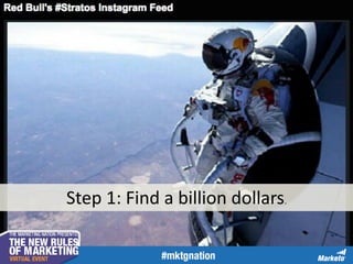 Step 1: Find a billion dollars.

 