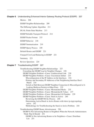 Troubleshooting IP routing protocols 1st Edition Faraz Shamim | PDF